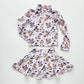 Ready to Ship Athleticwear Kids Spooky ark Friends Two-Piece