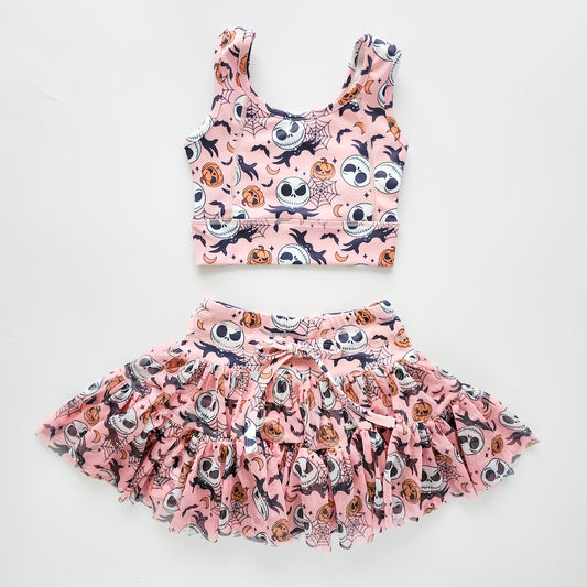 Ready to Ship Activewear Kids Pumpkin King Two Piece