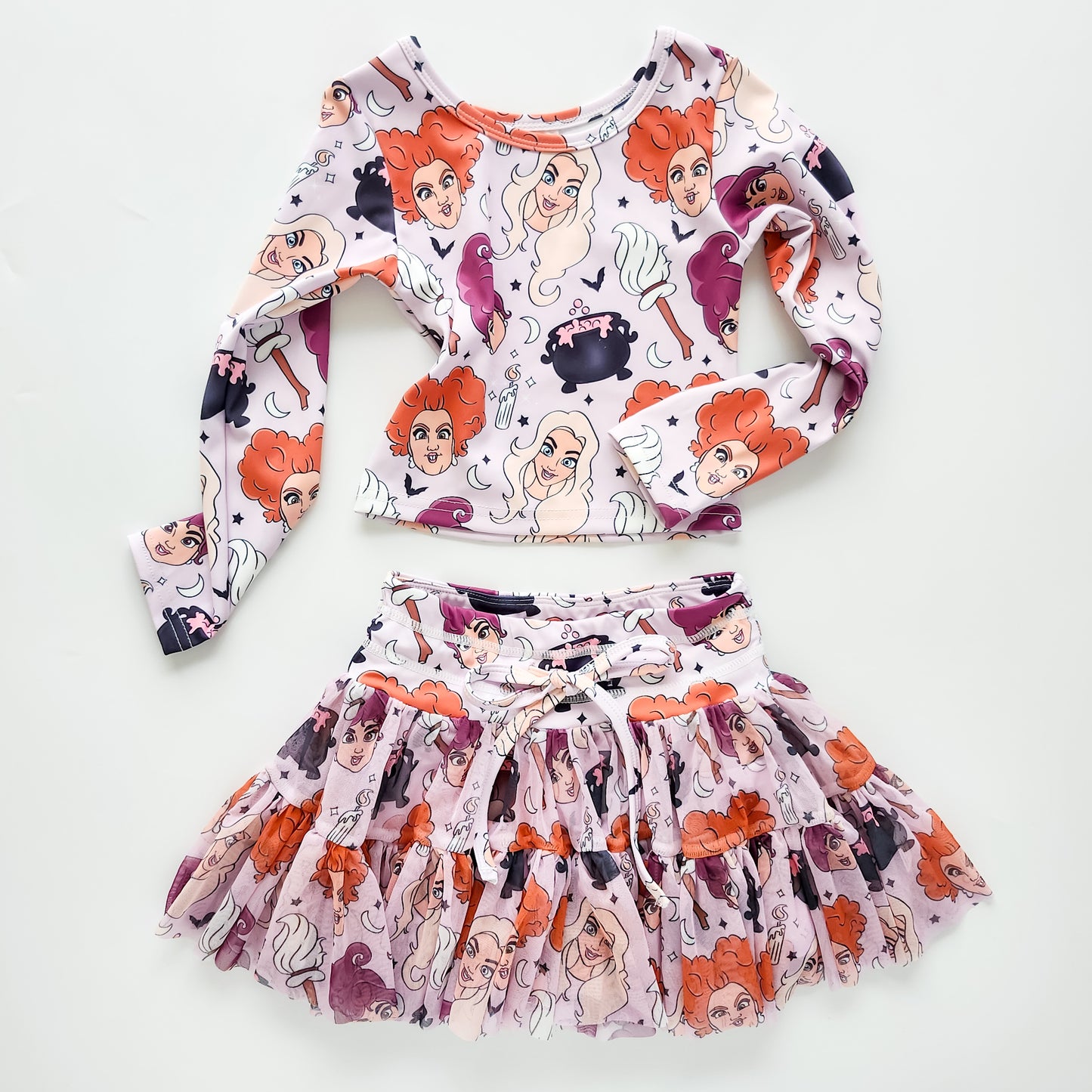 Ready to Ship Activewear Kids Magical Sisters Two-Piece