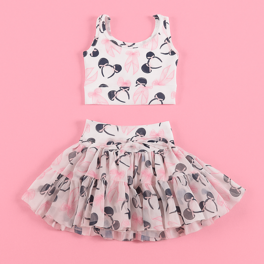 Ready to Ship Activewear Kids I'm Just A Girl Two Piece
