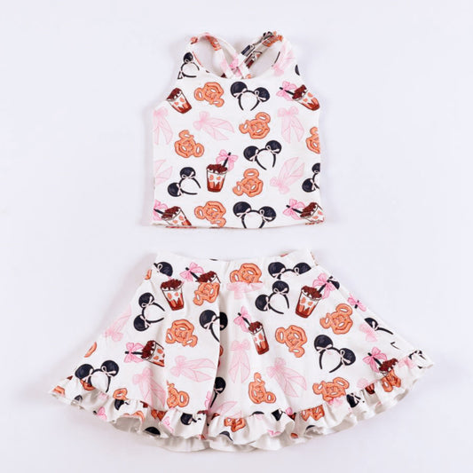 Ready to Ship Activewear Kids Park Snacks Two Piece