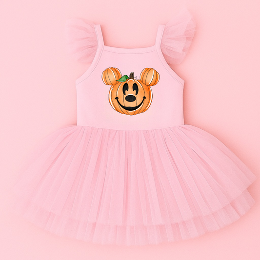 Pumpkin Mouse Ballerina Dress