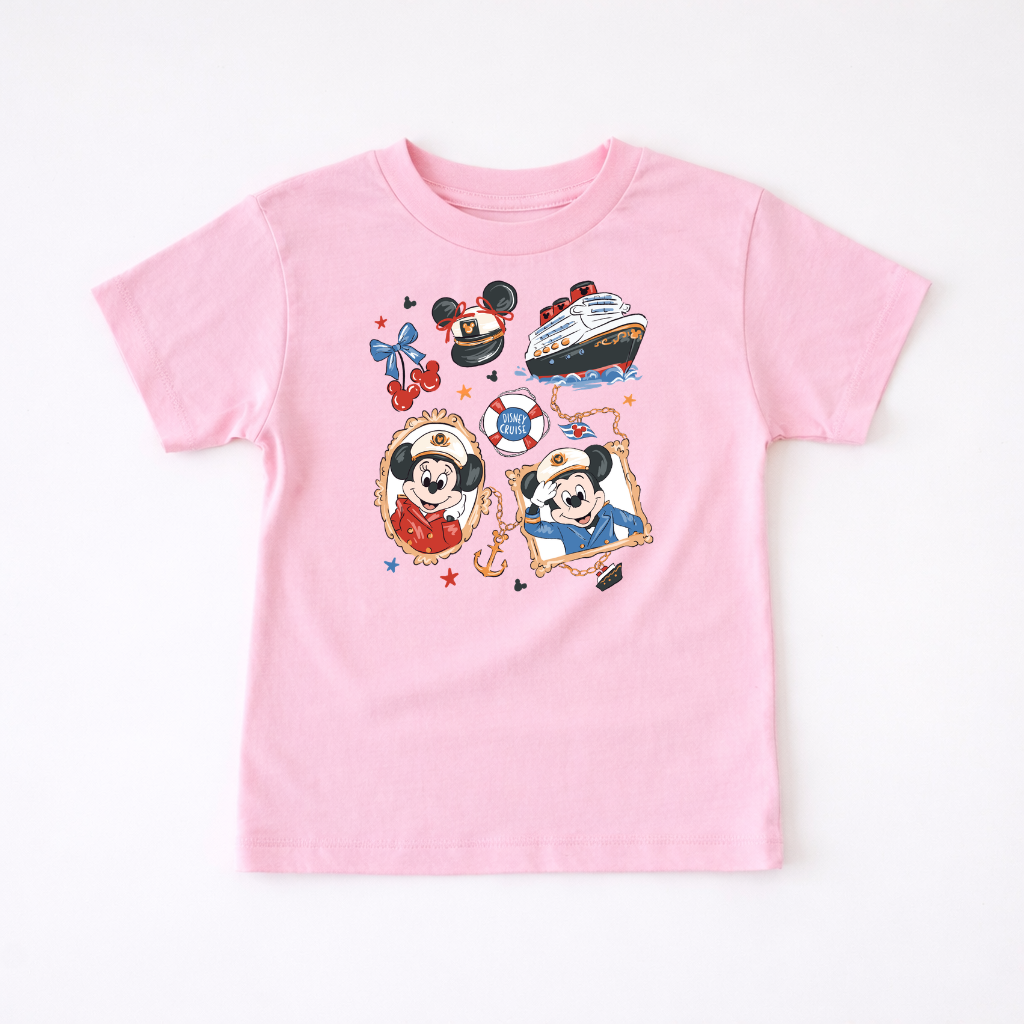 Girly Cruisin' With the Mouse Kids & Adult T-Shirt