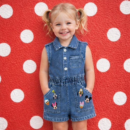 NEW Park Friends Denim Overall for Kids