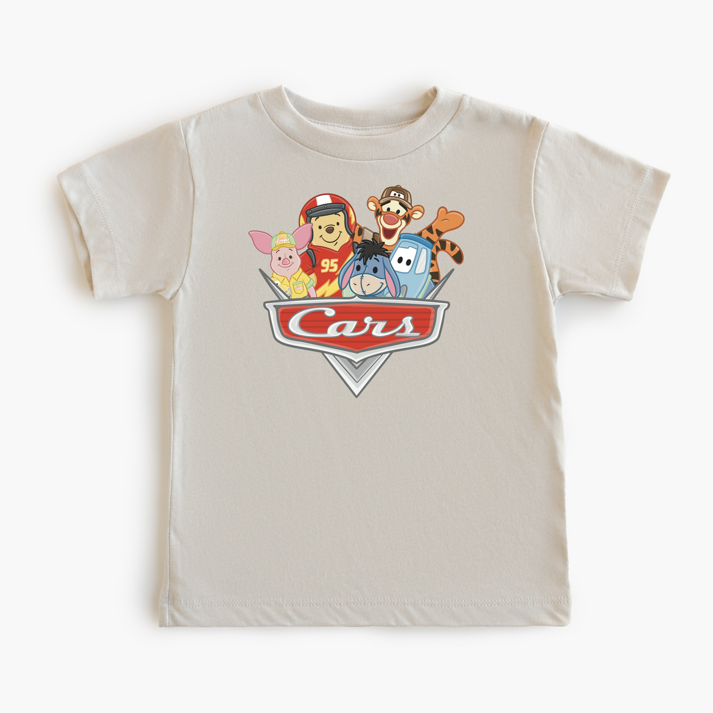 Cars With Pooh & Pals Kids T-Shirt