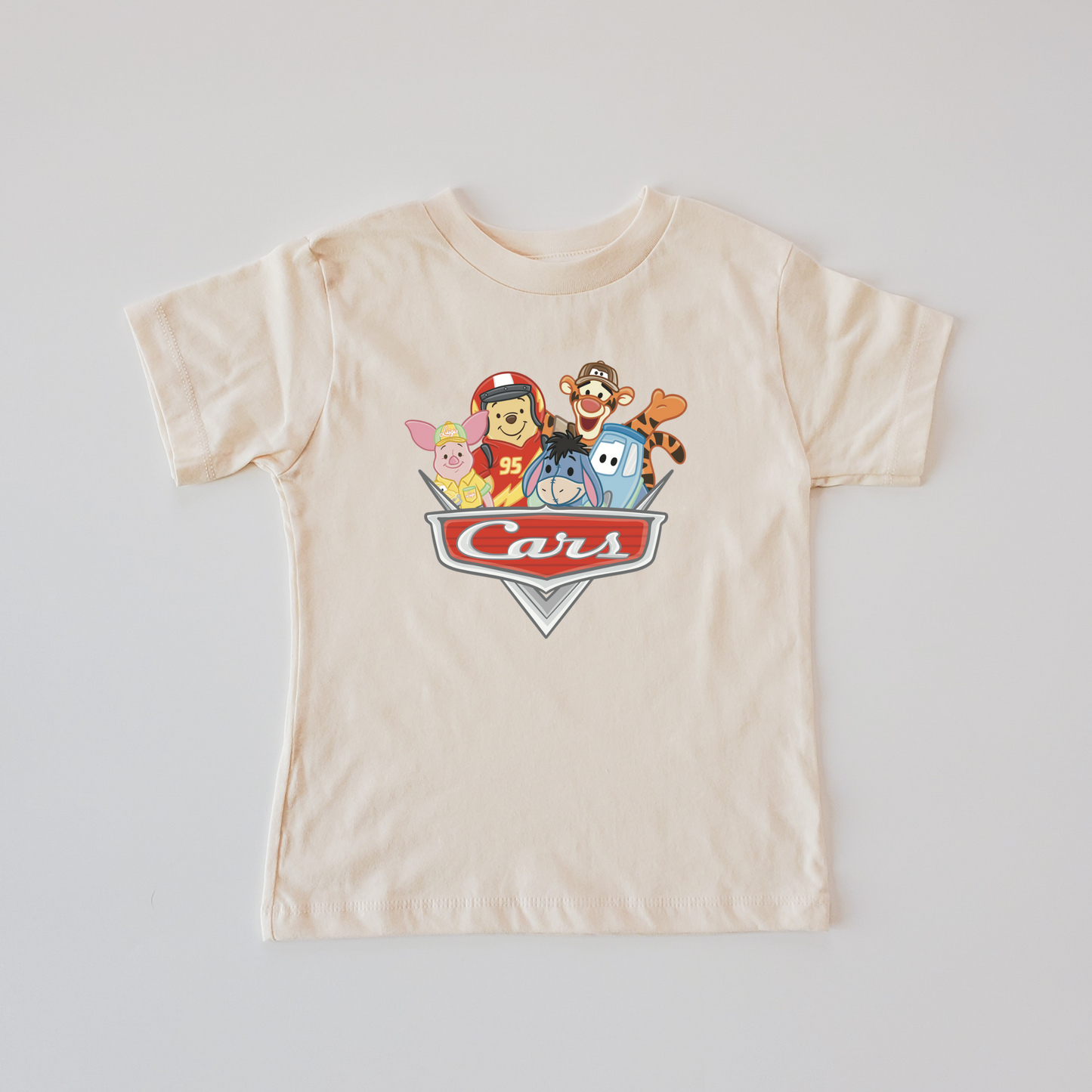 Cars With Pooh & Pals Kids T-Shirt