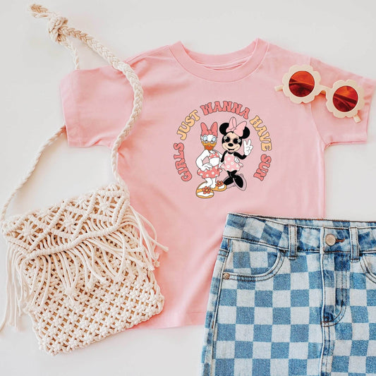 Girls Just Wanna Have Sun T-Shirt featheredbreaths