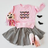 SPOOKY PUMPKIN HEADS KIDS & ADULT CREWNECK SWEATER-multiple colors