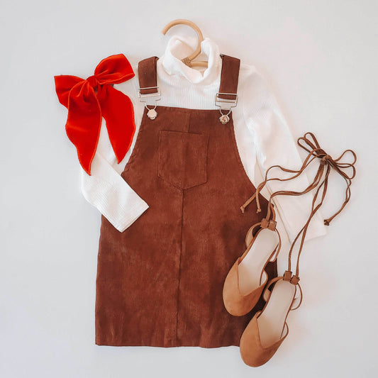 Pocket Overalls with Turtleneck Top featheredbreaths