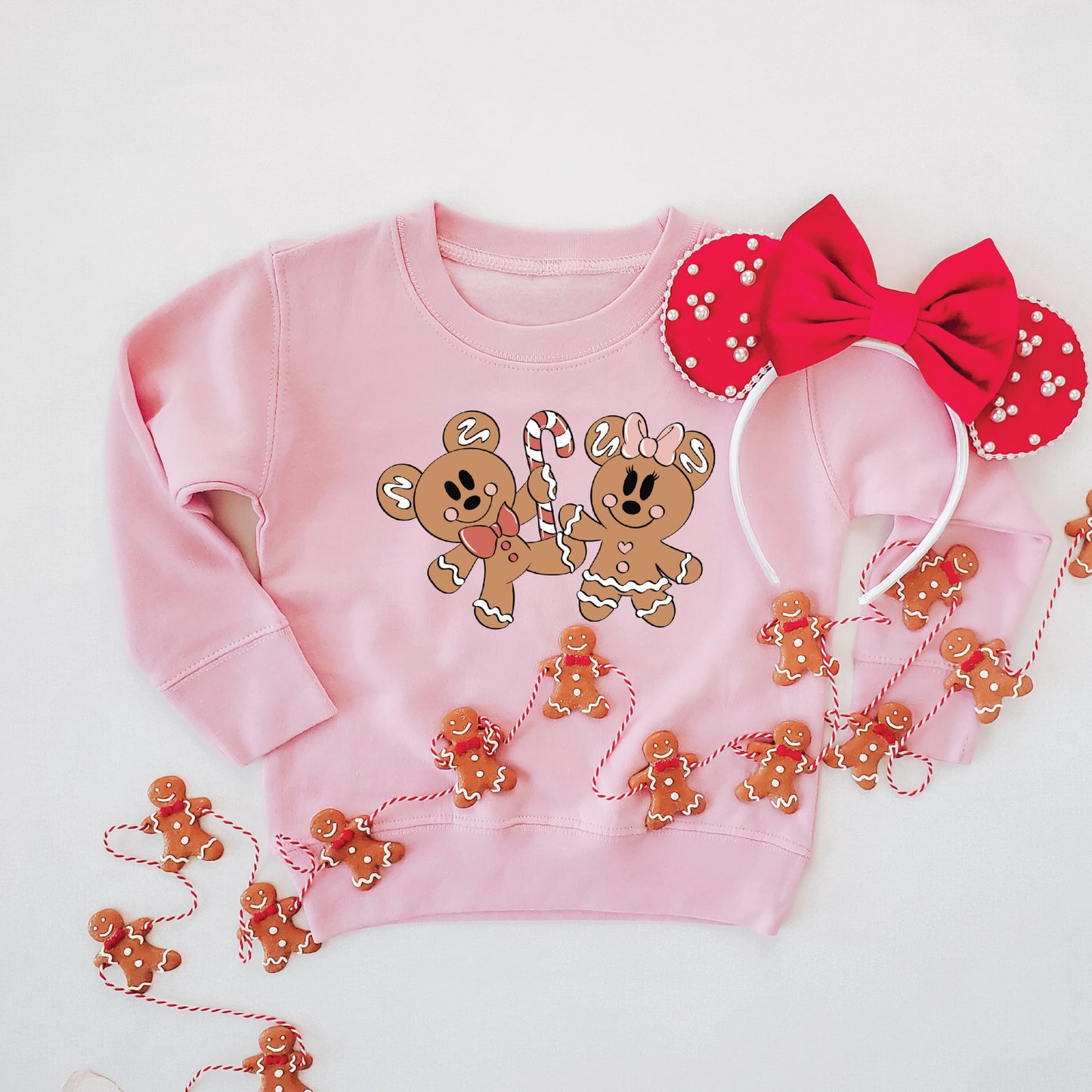Ginger Mouse Kids & Adult Crewneck Sweater
