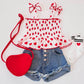 Peplum Heart Tank Top