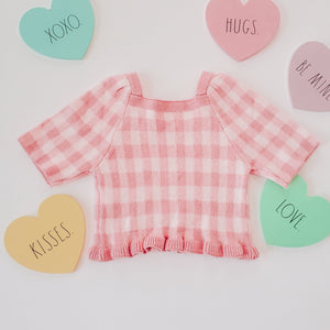 BARBIE INSPIRED SNUGGLY TOP