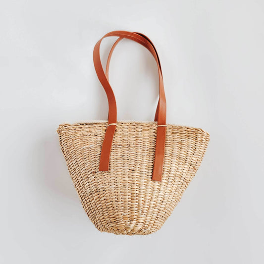 Mini Straw Child Purse - Feathered Breaths