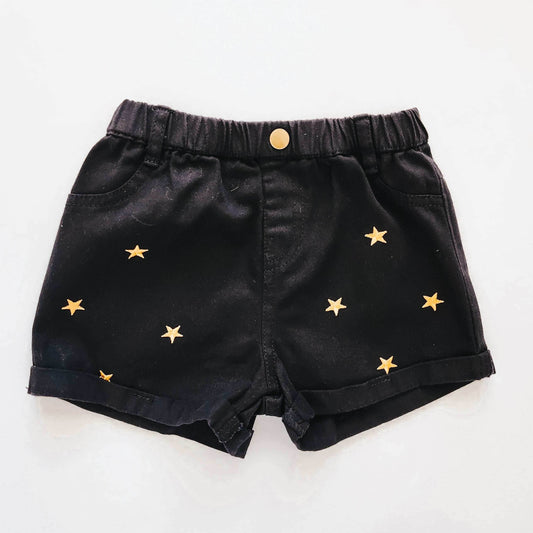 Star Stitched Shorts featheredbreaths