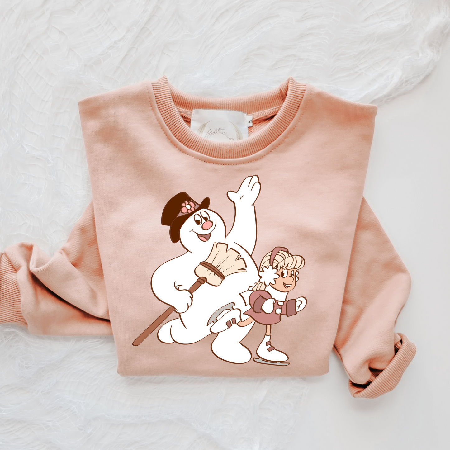 Frosty Kids & Adult Crewneck Sweater