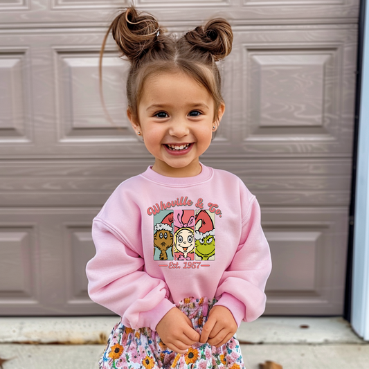 Whoville & Co. Kids & Adult Crewneck Sweater