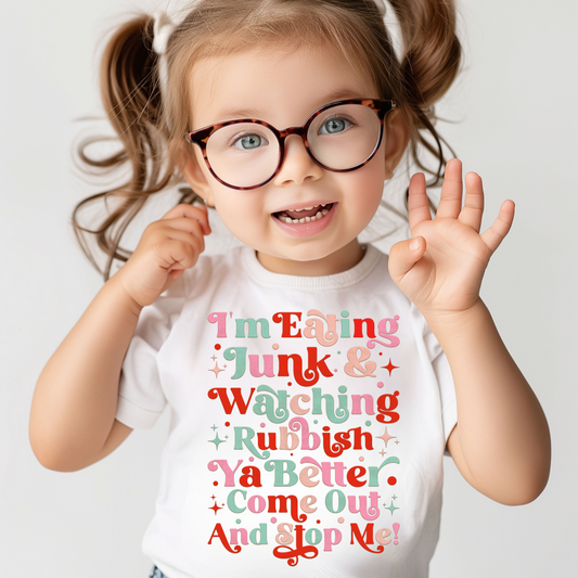 Ya Better Come Out and Stop Me! Kids T-Shirt