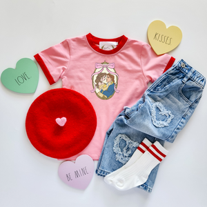 BELLE IN LOVE KIDS COLORBLOCK TEE