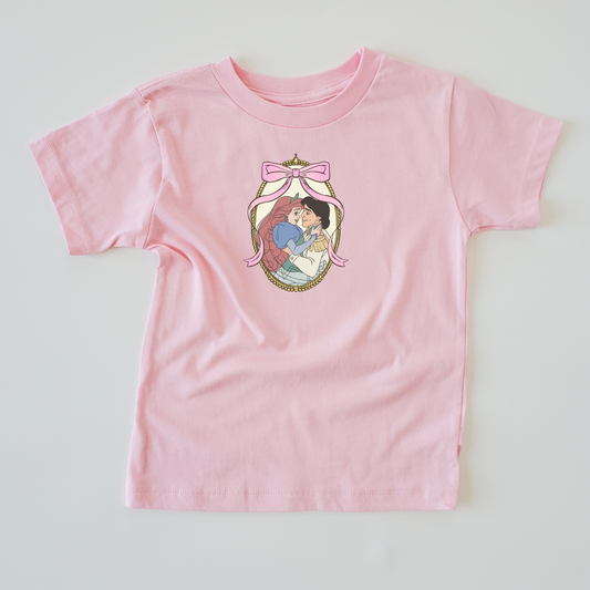 ARIEL IN LOVE KIDS & ADULT TEE-multiple colors