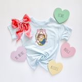 BELLE IN LOVE KIDS & ADULT TEE-multiple colors