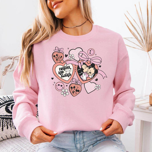 Forever and Always Love Locket Sweater featheredbreaths