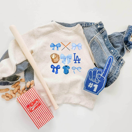 Customizable Girls ML Baseball Sweaters in Multiple Colors