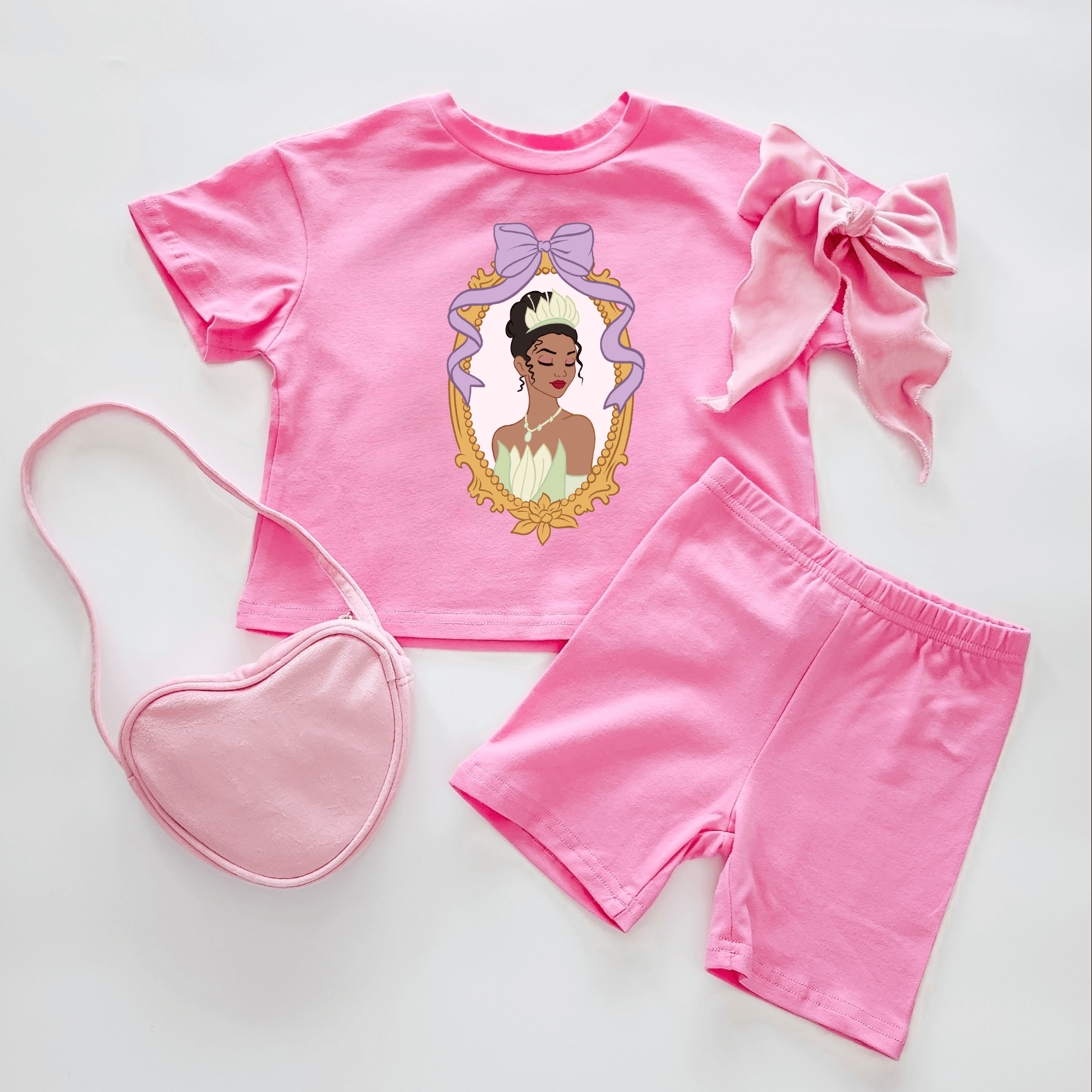 Darling Tiana Biker Set featheredbreaths