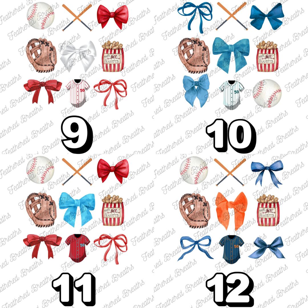 Customizable Baseball Collection for Kids & Adults