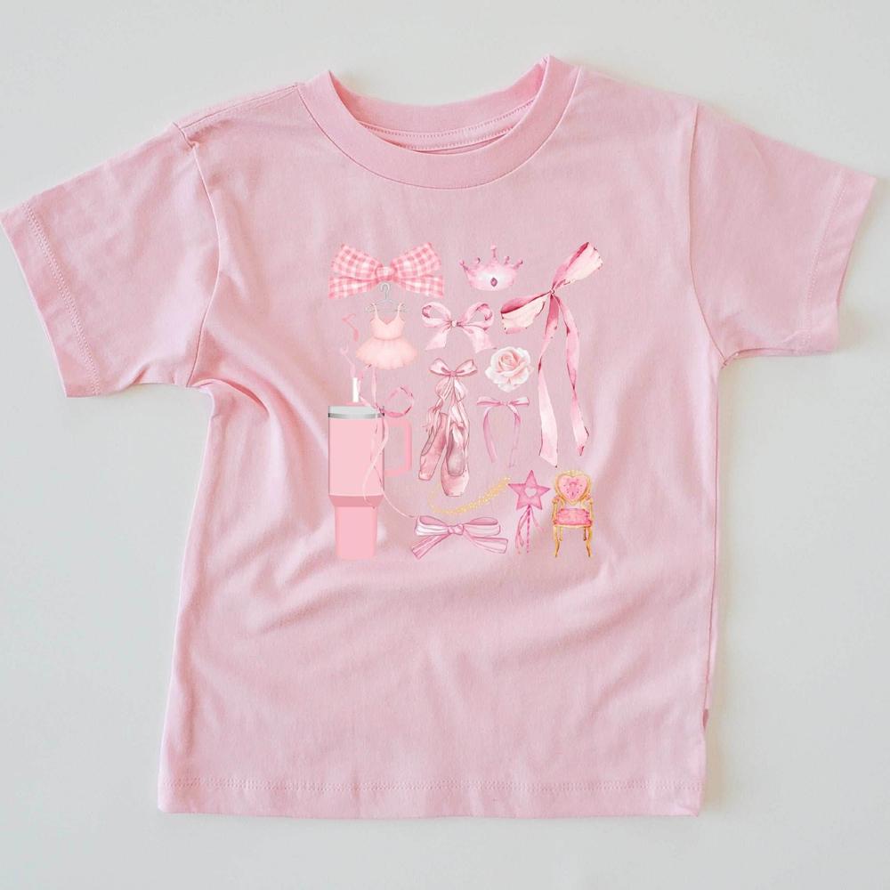 Ballet T-Shirt for girls featheredbreaths