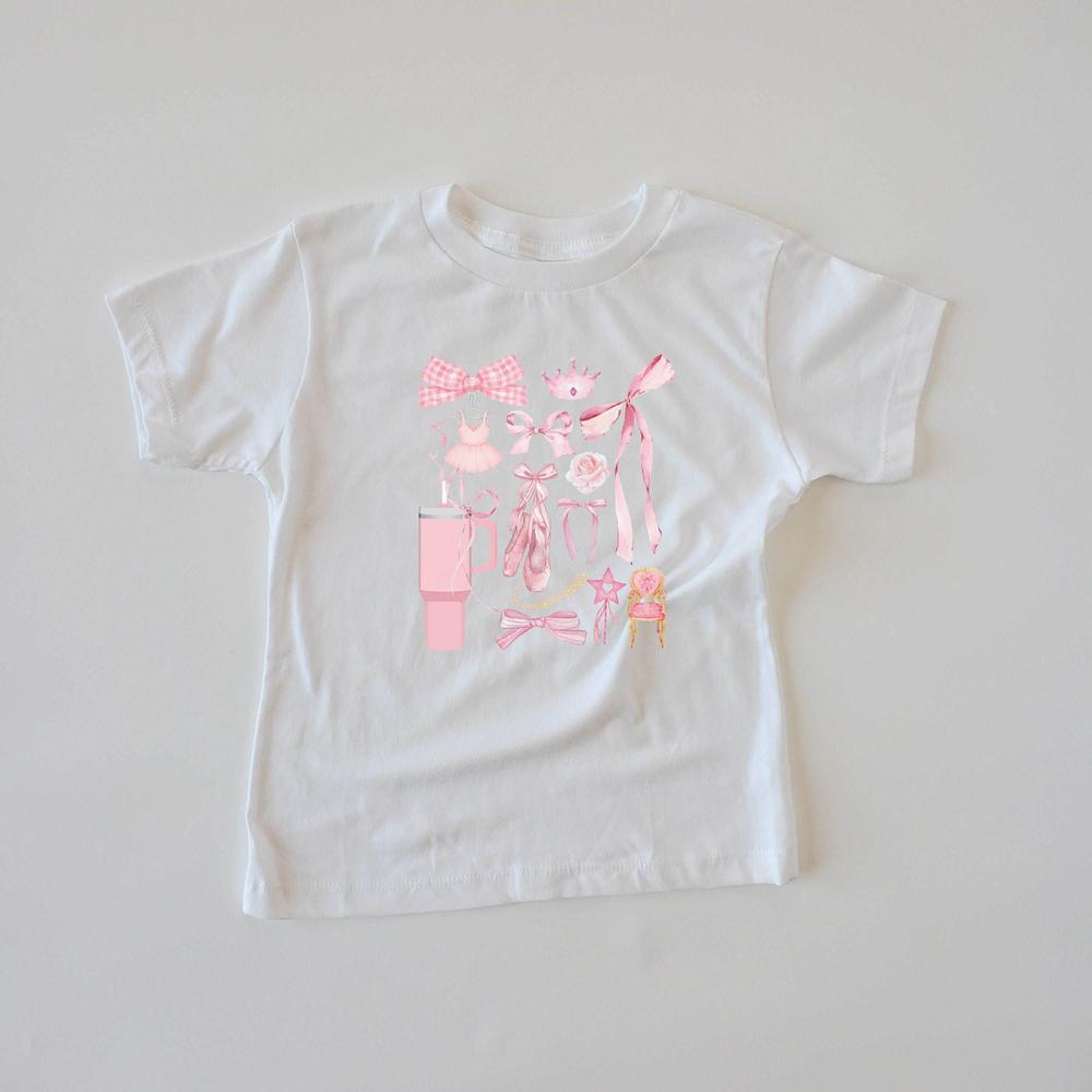 Ballet T-Shirt for girls featheredbreaths