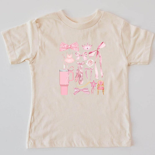 Ballet T-Shirt for girls featheredbreaths