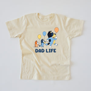 DAD LIFE ADULT TEE-multiple colors