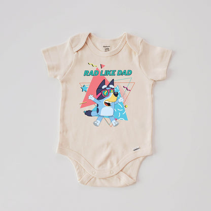 Rad Dad and Rad Like Dad T-Shirt - Feathered Breaths