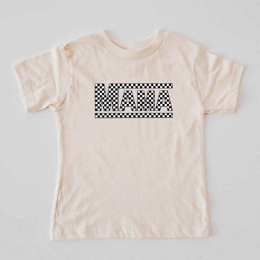 Checkered Mama T-Shirt featheredbreaths