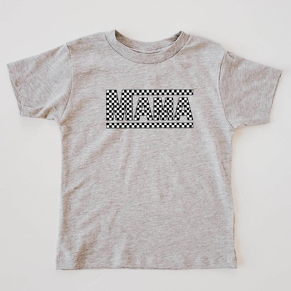 Checkered Mama T-Shirt featheredbreaths