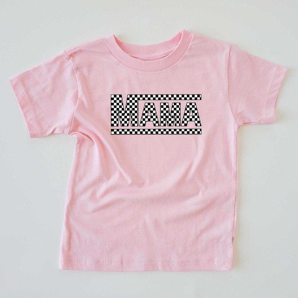 Checkered Mama T-Shirt featheredbreaths