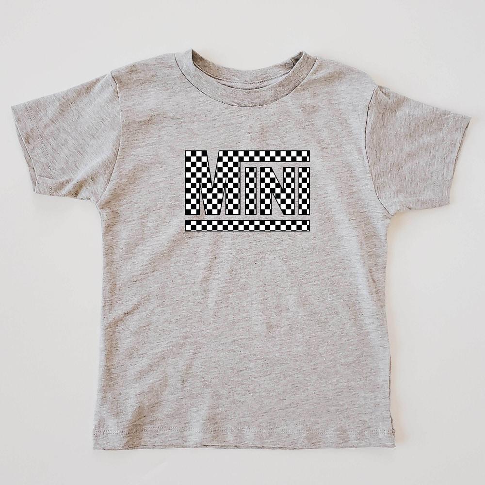 Checkered Mini T-Shirt featheredbreaths