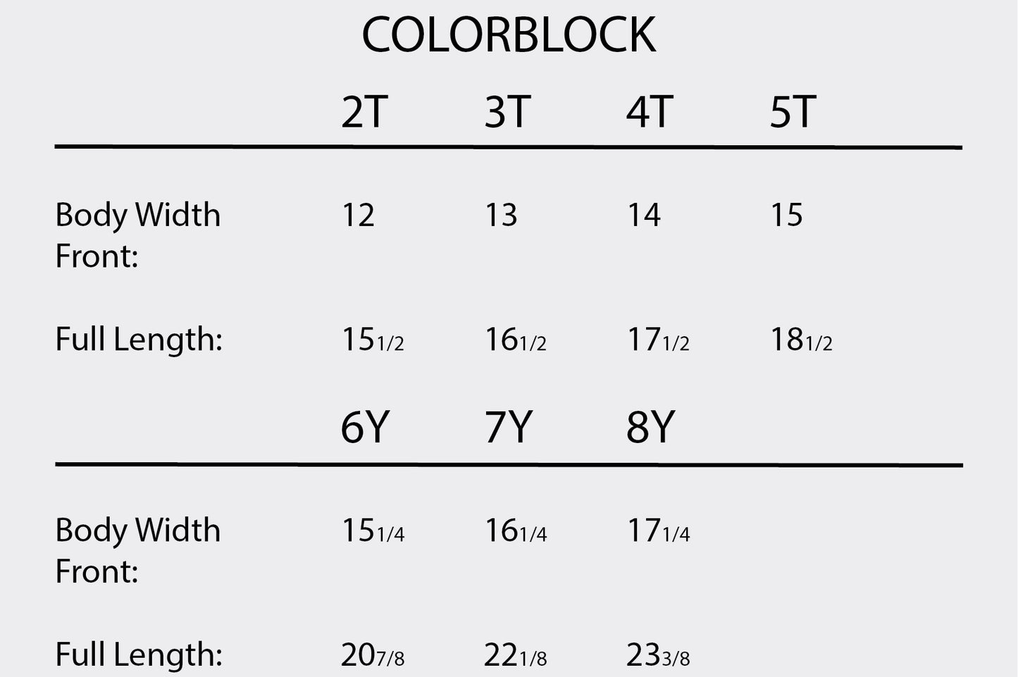 Nightmare Teacup Kids Colorblock T-Shirt