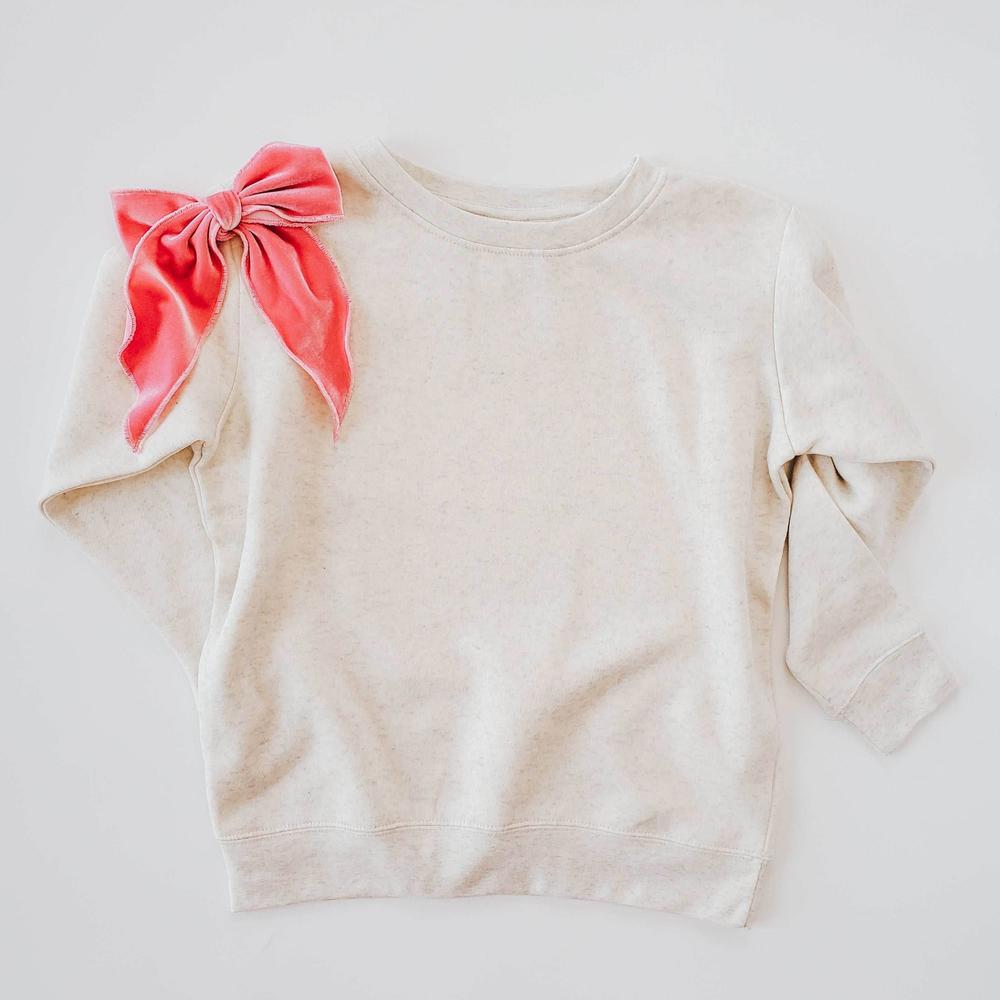 Customizable Girls College Football Sweater in Multipe Colors featheredbreaths