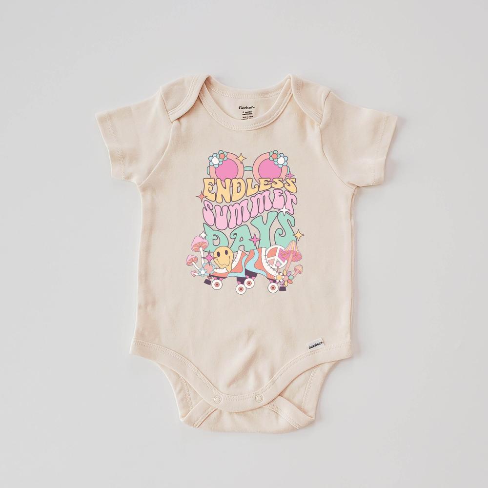 Endless Summer Days Onesies and Kids T-Shirt featheredbreaths