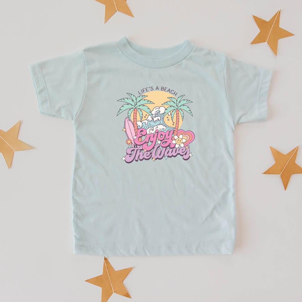 Enjoy the Waves Onesie and T-Shirts featheredbreaths