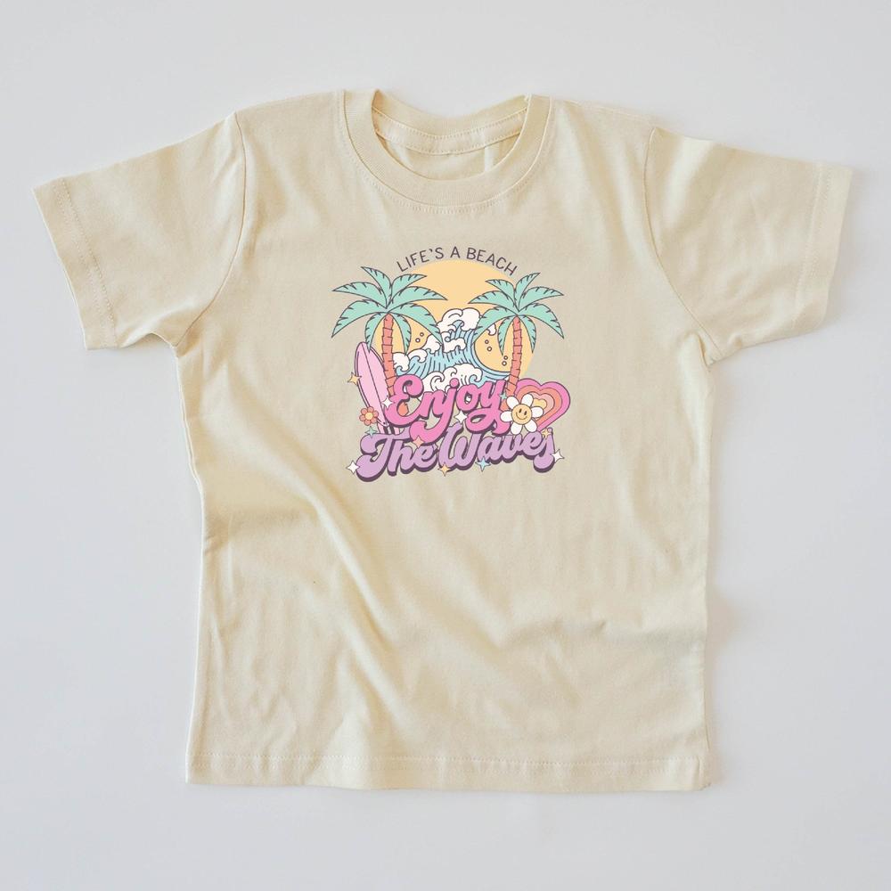 Enjoy the Waves Onesie and T-Shirts featheredbreaths