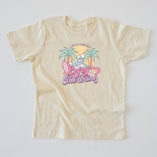 Enjoy the Waves Onesie and T-Shirts featheredbreaths