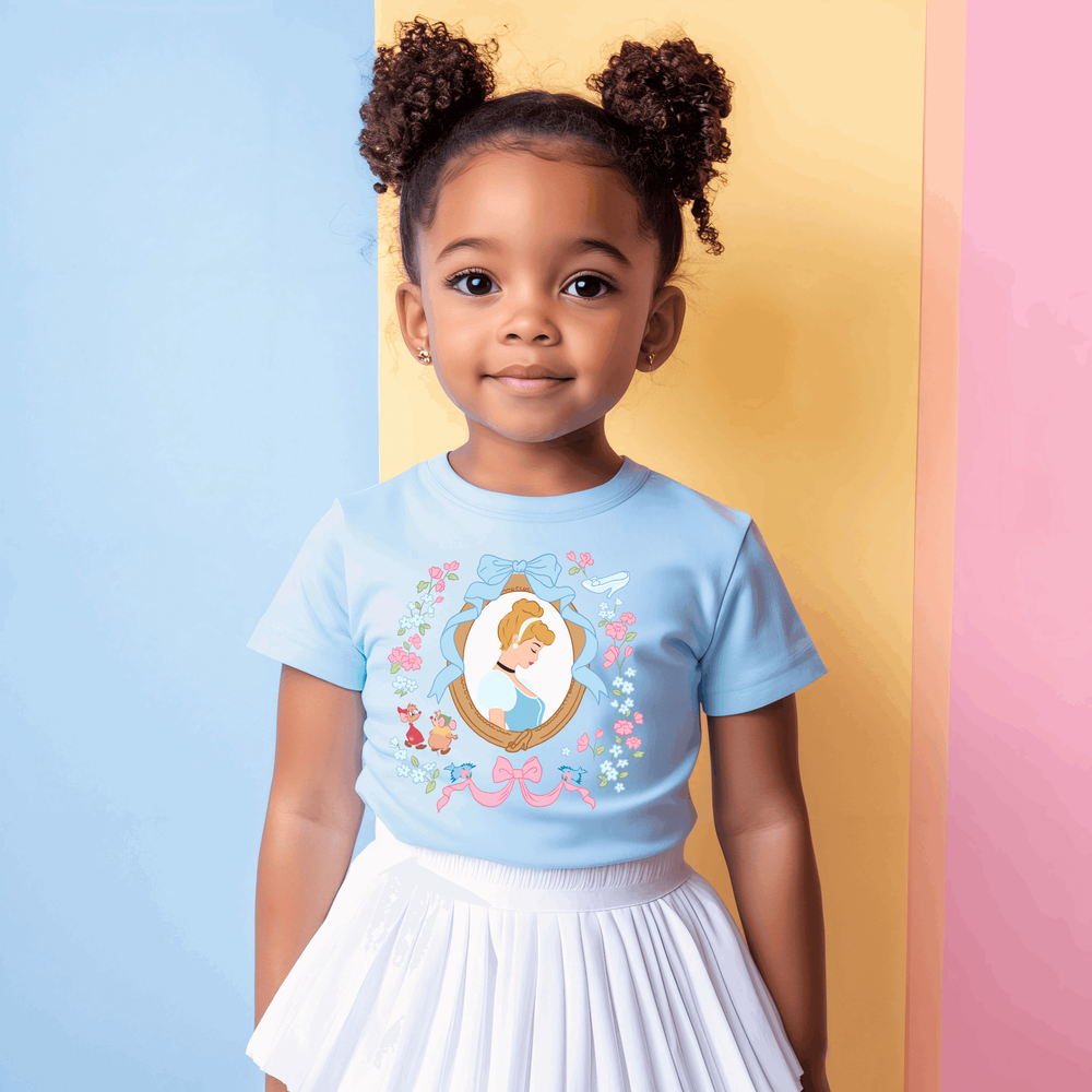 Glass Slipper Princess T-Shirt featheredbreaths