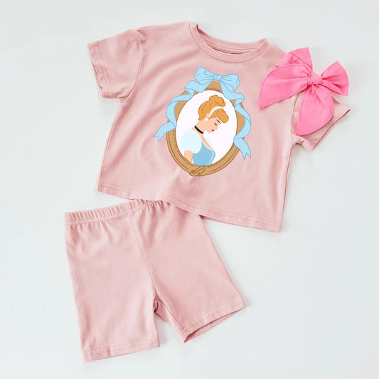 Glass Slipper Biker Set featheredbreaths