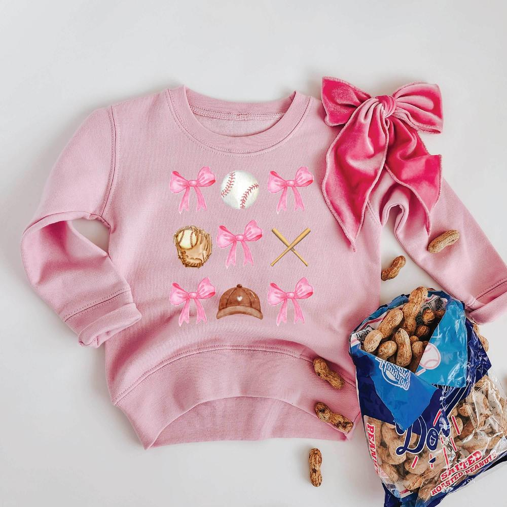 Hey! Batter Batter Girl's Sweater featheredbreaths