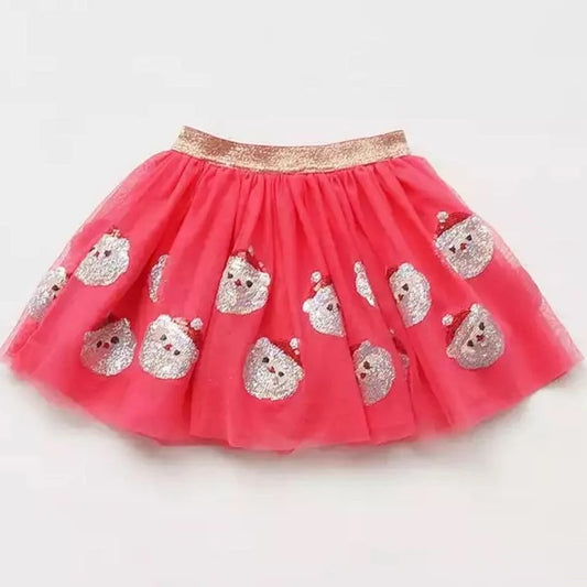 Embellished Santa Skirt
