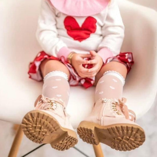 Sheer White on White Socks featheredbreaths