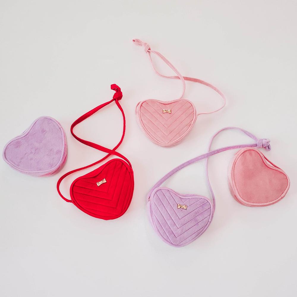 Kids Heart Shaped Purse - Adorable Fashion Accessory for Little Ones featheredbreaths