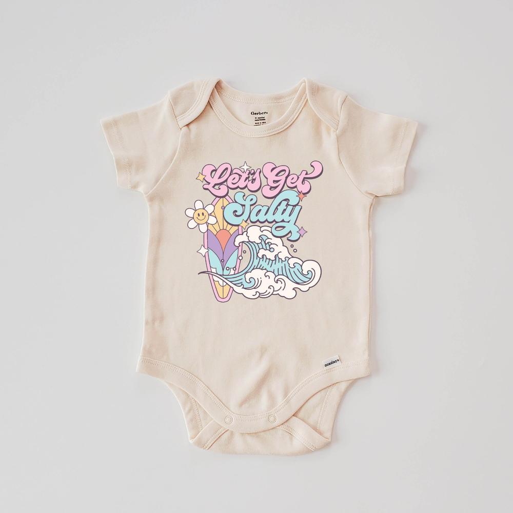 Let's Get Salty Onesies and T-Shirt featheredbreaths